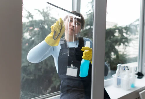 Nettoyage de vitres intérieures et extérieures à Claveisolles